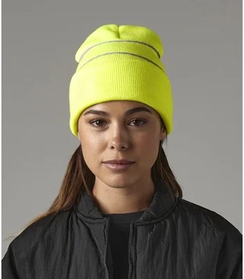 Beechfield Beechfield Enhanced-Viz Beanie in Black
