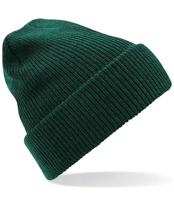 Beechfield Beechfield Heritage Beanie in Bottle Green