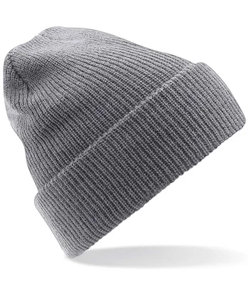 Beechfield Beechfield Heritage Beanie in Graphite Grey