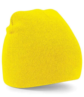 Beechfield Beechfield Original Pull-On Beanie in Yellow
