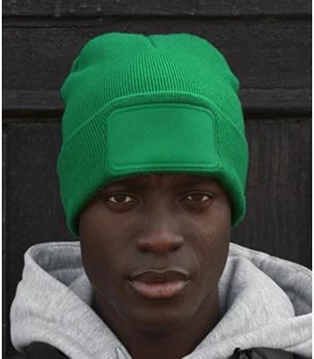 Beechfield Beechfield Original Patch Beanie in Black