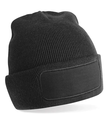 Beechfield Beechfield Original Patch Beanie in Black