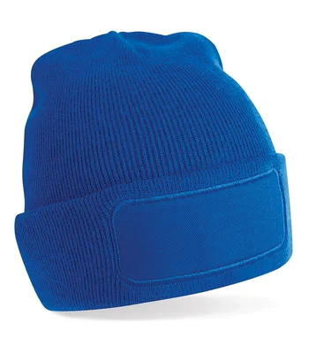 Beechfield Beechfield Original Patch Beanie in Bright Royal