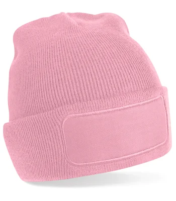 Beechfield Beechfield Original Patch Beanie in Dusky Pink