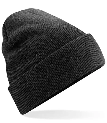 Beechfield Beechfield Original Cuffed Beanie in Charcoal