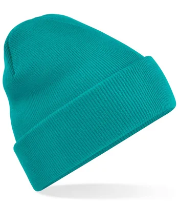 Beechfield Beechfield Original Cuffed Beanie in Emerald