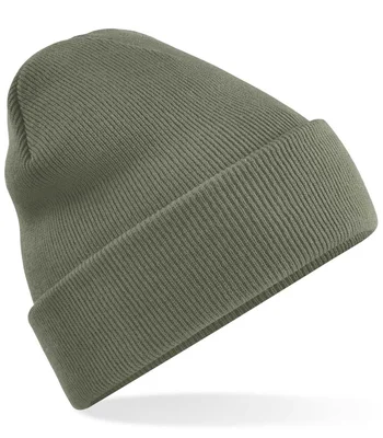 Beechfield Beechfield Original Cuffed Beanie in Olive Green