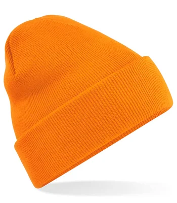 Beechfield Beechfield Original Cuffed Beanie in Orange
