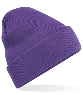 Beechfield Beechfield Original Cuffed Beanie in Purple