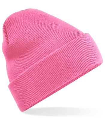 Beechfield Beechfield Original Cuffed Beanie in True Pink
