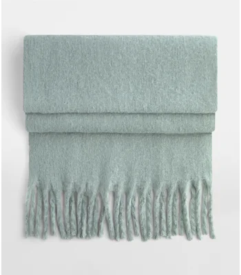 Beechfield Beechfield Fluffy Scarf in Dusty Green