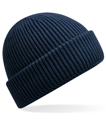 Beechfield Beechfield Recycled Wind Resistant Breathable Elements Beanie in French Navy