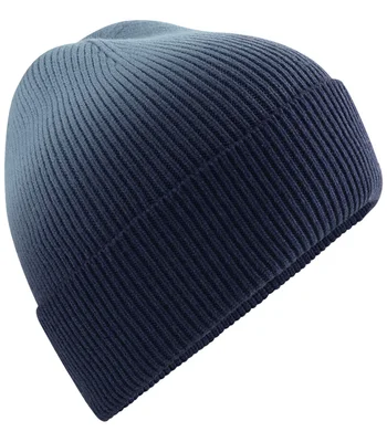 Beechfield Beechfield Dip Dye Beanie in Navy Dip Dye