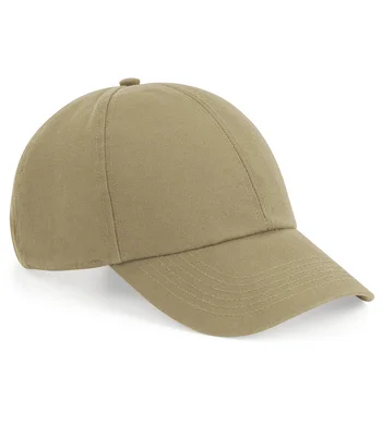 Beechfield Beechfield Organic Cotton 6 Panel Cap in Desert Sand
