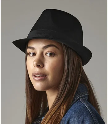 Beechfield Beechfield Fedora in Black