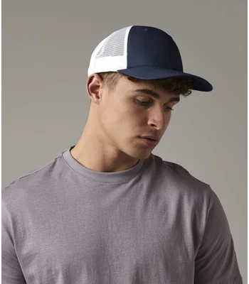 Beechfield Beechfield Urbanwear Trucker Cap in Black