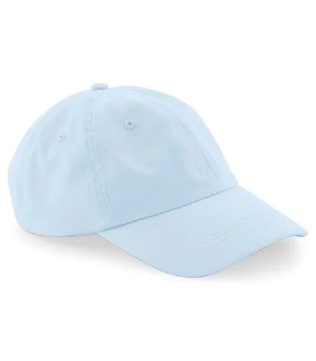 Beechfield Beechfield Low Profile 6 Panel Dad Cap in Pastel Blue
