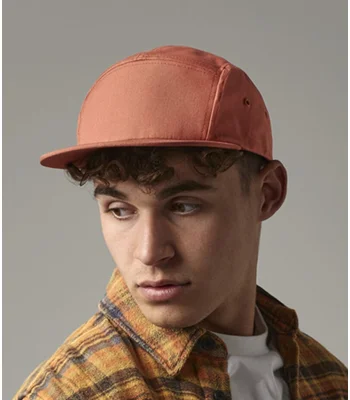 Beechfield Beechfield Canvas 5 Panel Cap in Black