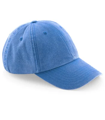 Beechfield Beechfield Low Profile Vintage Cap in Vintage Cornflower