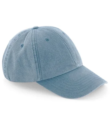 Beechfield Beechfield Low Profile Vintage Cap in Vintage Light Denim