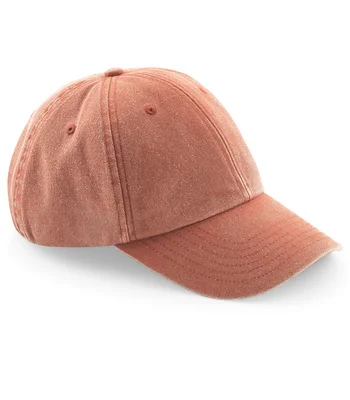 Beechfield Beechfield Low Profile Vintage Cap in Vintage Orange