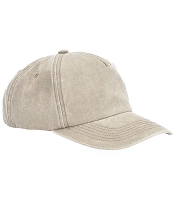 Beechfield Beechfield Relaxed 5 Panel Vintage Cap in Vintage Stone