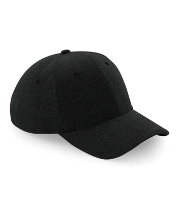 Beechfield Beechfield Jersey Athleisure Baseball Cap in Black