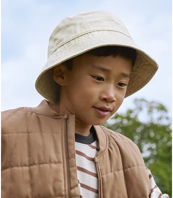 Beechfield Beechfield Junior Vintage Bucket Hat in Vintage Denim
