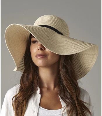 Beechfield Beechfield Marbella Sun Hat in Natural