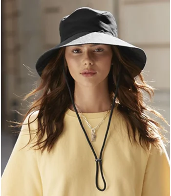 Beechfield Beechfield Wide Brim Sun Hat in Black