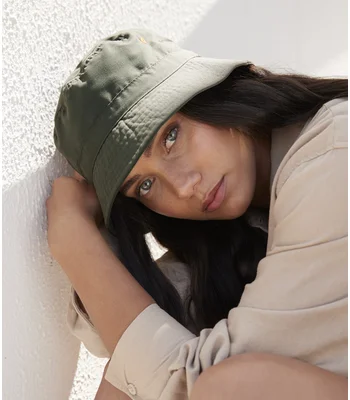 Beechfield Beechfield Recycled Polyester Bucket Hat in Black