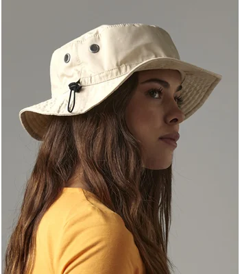 Beechfield Beechfield Cargo Bucket Hat in Black