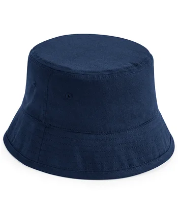 Beechfield Beechfield Kids Organic Cotton Bucket Hat in Navy