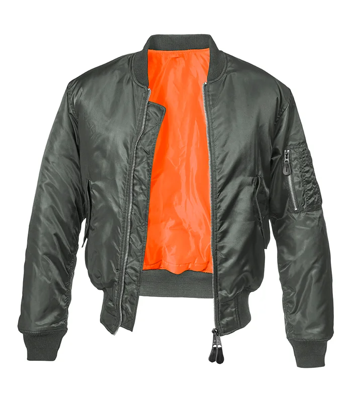 Build Your Brandit Build Your Brandit MA1 jacket in Anthracite