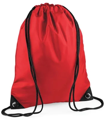 BagBase BagBase Premium Gymsac in Bright Red