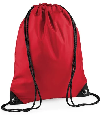 BagBase BagBase Premium Gymsac in Classic Red