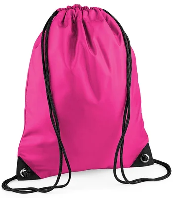 BagBase BagBase Premium Gymsac in Fuchsia