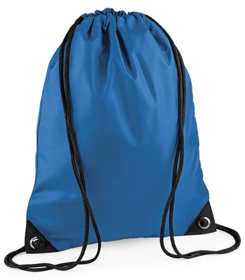 BagBase BagBase Premium Gymsac in Sapphire Blue