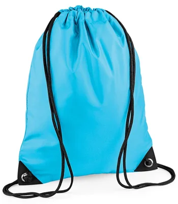 BagBase BagBase Premium Gymsac in Surf Blue
