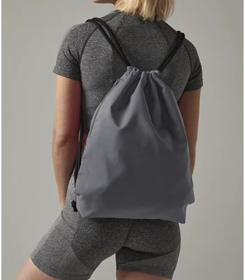 BagBase BagBase Icon Gymsac in Black/Black