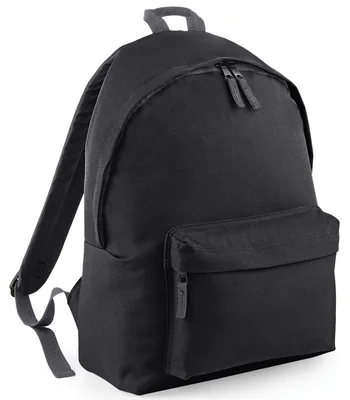 BagBase BagBase Kids Fashion Backpack in Black