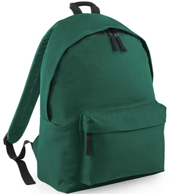 BagBase BagBase Kids Fashion Backpack in Bottle Green