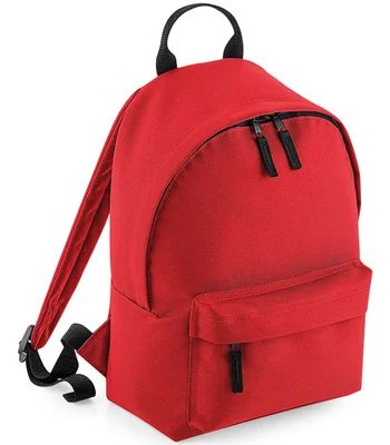 BagBase BagBase Mini Fashion Backpack in Black/Black