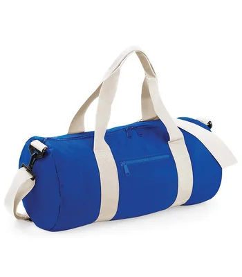 BagBase BagBase Original Barrel Bag in Black/Black