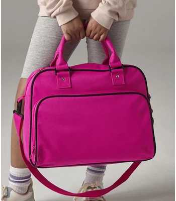 BagBase BagBase Junior Dance Bag in Black/Fuchsia