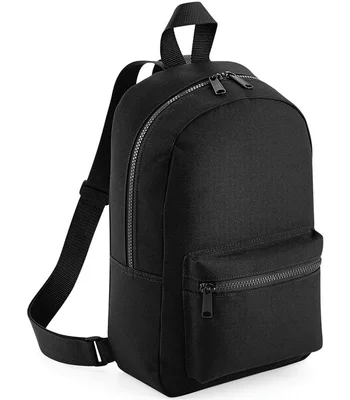 BagBase BagBase Mini Essential Fashion Backpack in Black