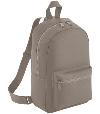 BagBase BagBase Mini Essential Fashion Backpack in Mushroom