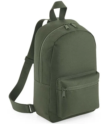 BagBase BagBase Mini Essential Fashion Backpack in Olive Green