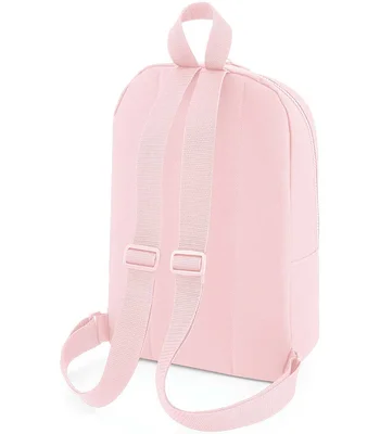 BagBase BagBase Mini Essential Fashion Backpack in Powder Pink