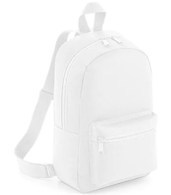 BagBase BagBase Mini Essential Fashion Backpack in White